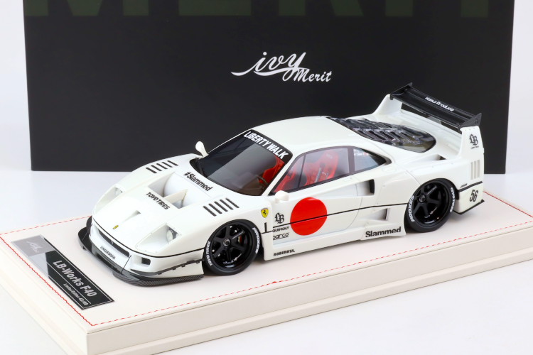 楽天市場】IVY Model Merit 1/18 フェラーリ F40 LB ワークス LBWK