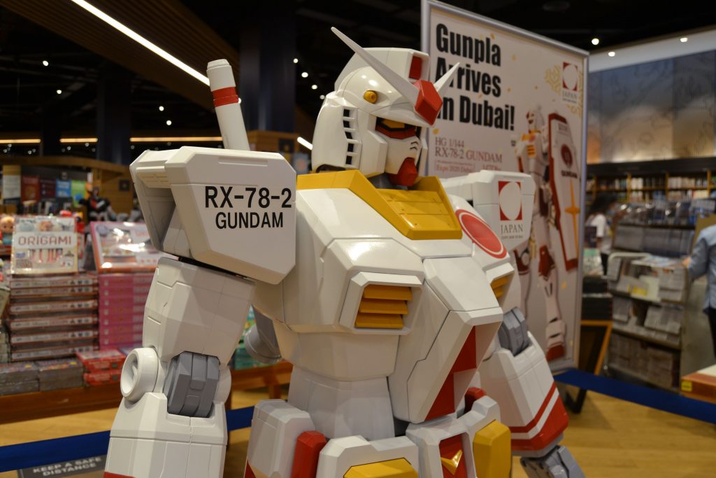 日本館PRアンバサダー「ガンダム」 ドバイ紀伊国屋で展示へ｜ARAB NEWS