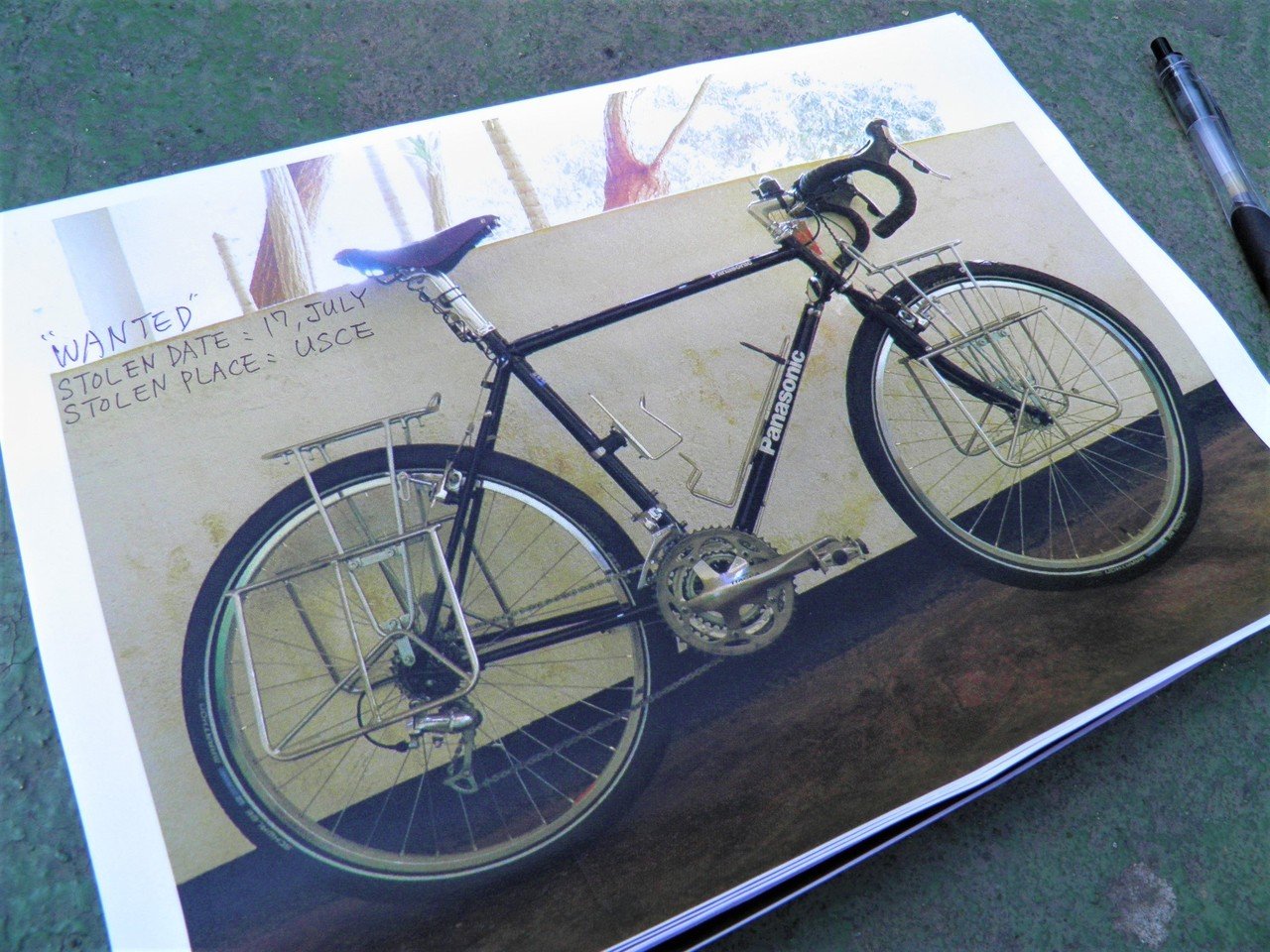 まさかの自転車盗難、奪還すべくあがいた旅人のために一国が動いてくれ
