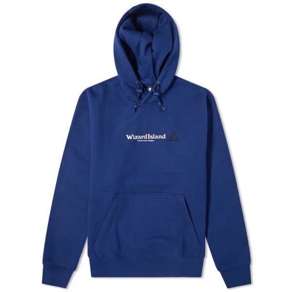 NIKE ACG WIZARD ISLAND CRATER LAKE FLEECE HOODIE .JP BLUE VOID