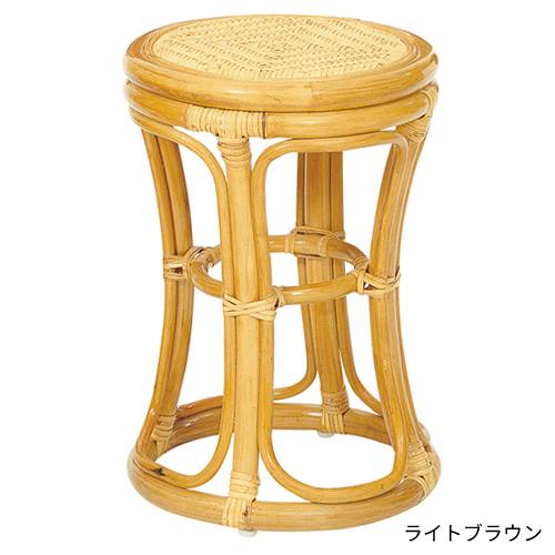 スツール 籐スツール 籐椅子 ラタンチェア 腰掛け 木製チェア ラタン
