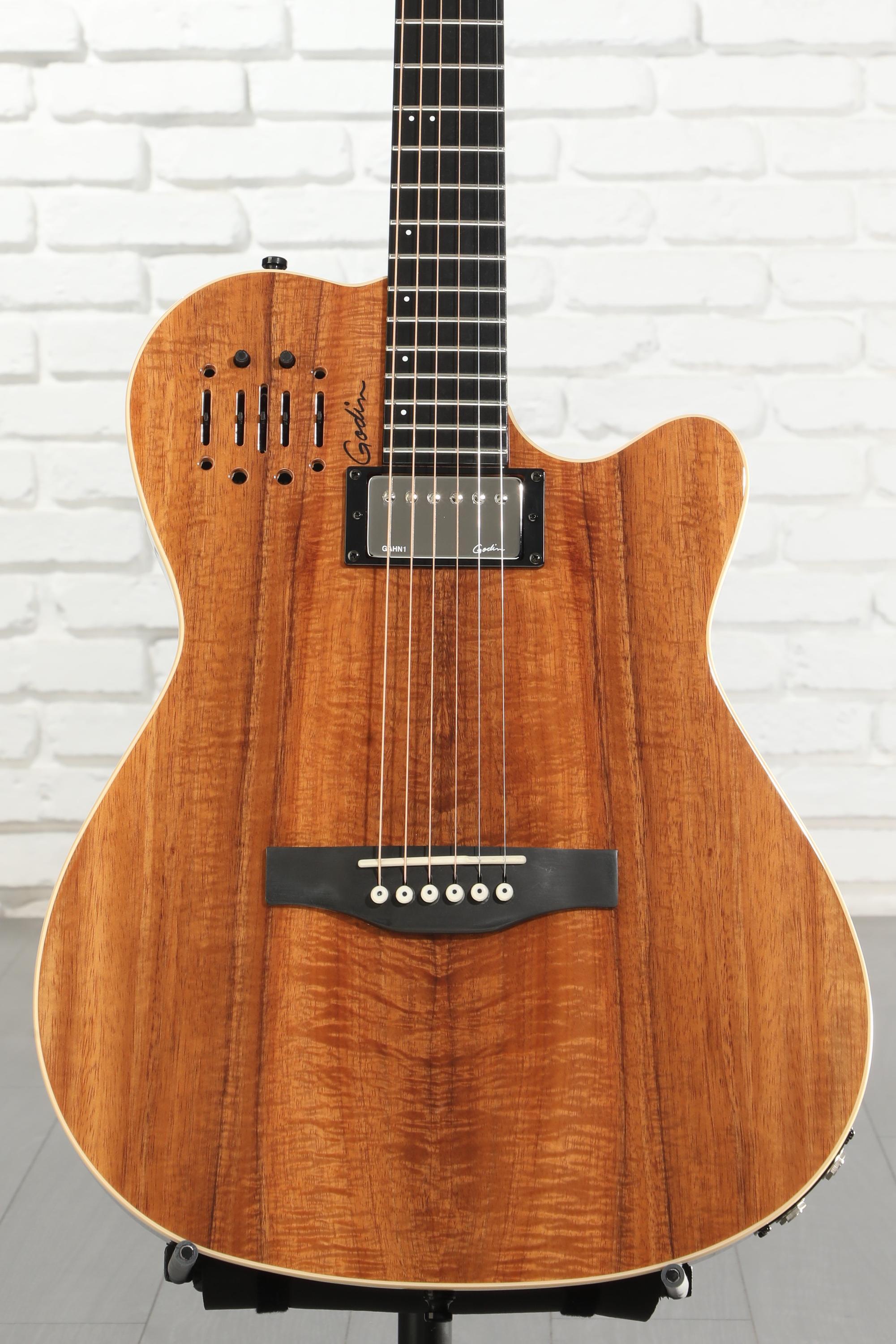 Godin A6 Ultra Extreme Koa HG - Natural | Sweetwater