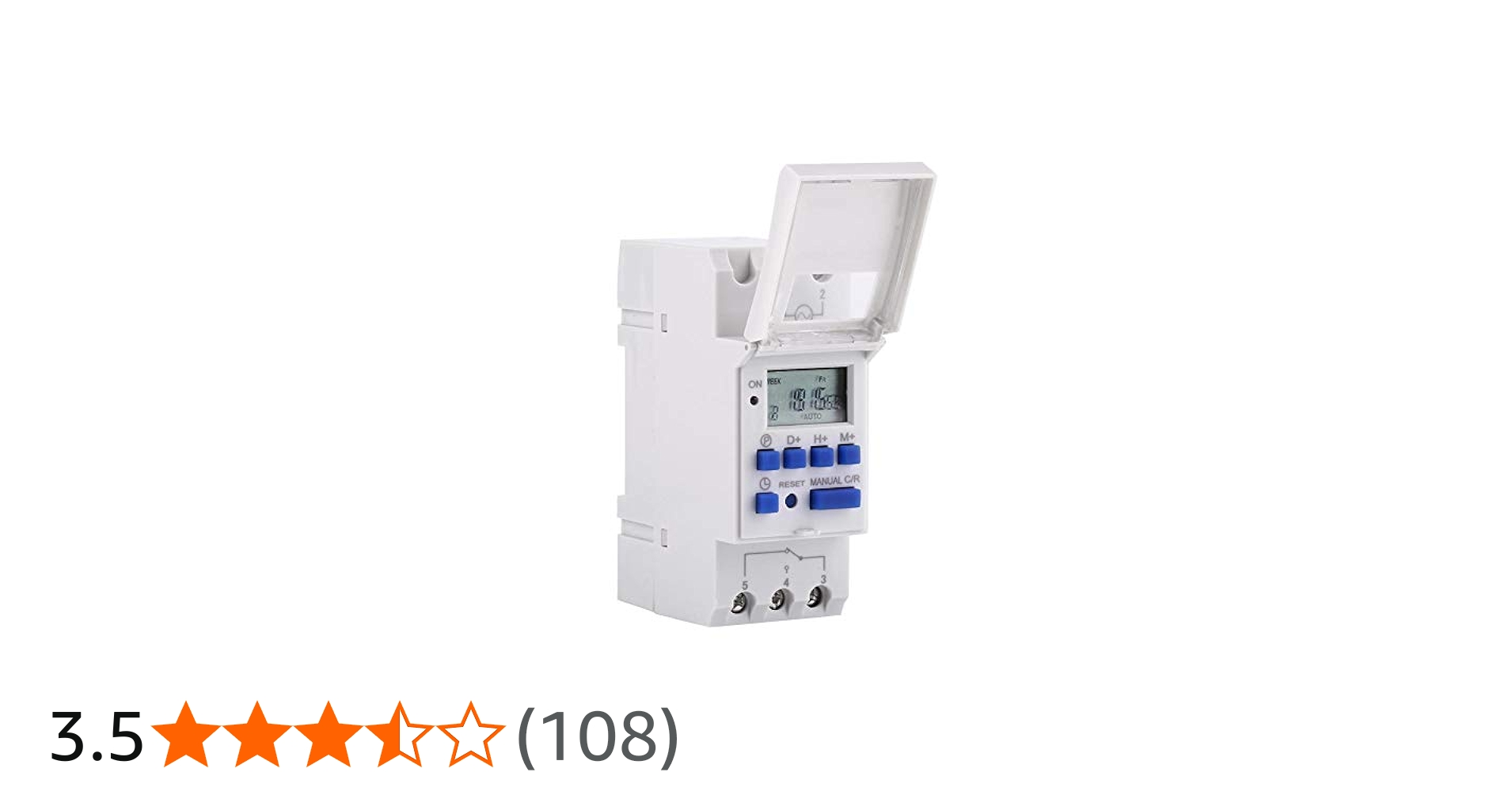 Amazon.co.jp: LCDデジタルタイムスイッチ プログラマブルタイマー