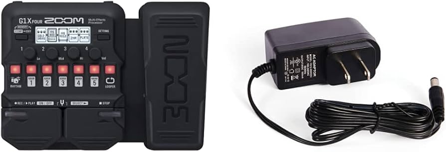 Amazon.com: Zoom G1X FOUR Guitar Multi-Effects Processor with