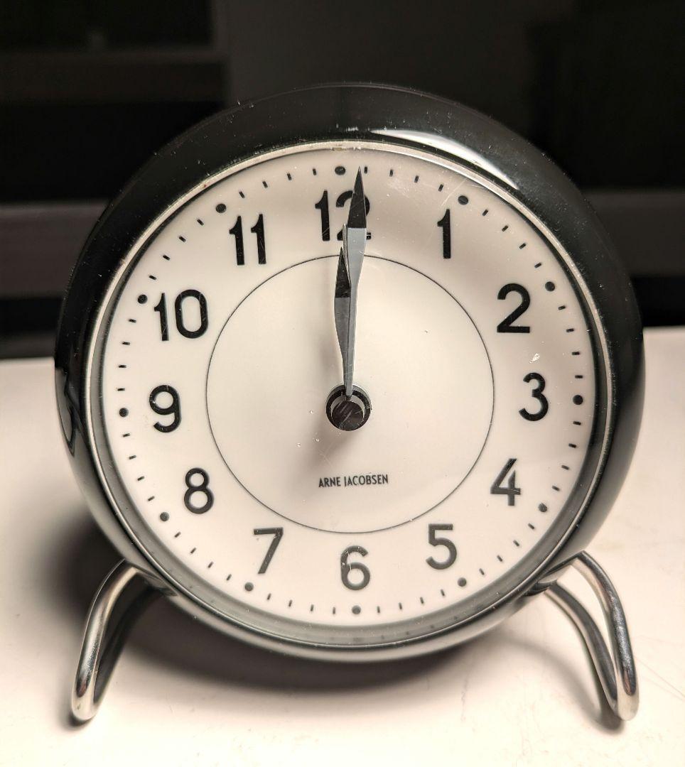 アルネ・ヤコブセン ブラック 置時計 楽天市場】ARNE JACOBSEN TABLE CLOCK CITY HALL アルネ ヤコブセン
