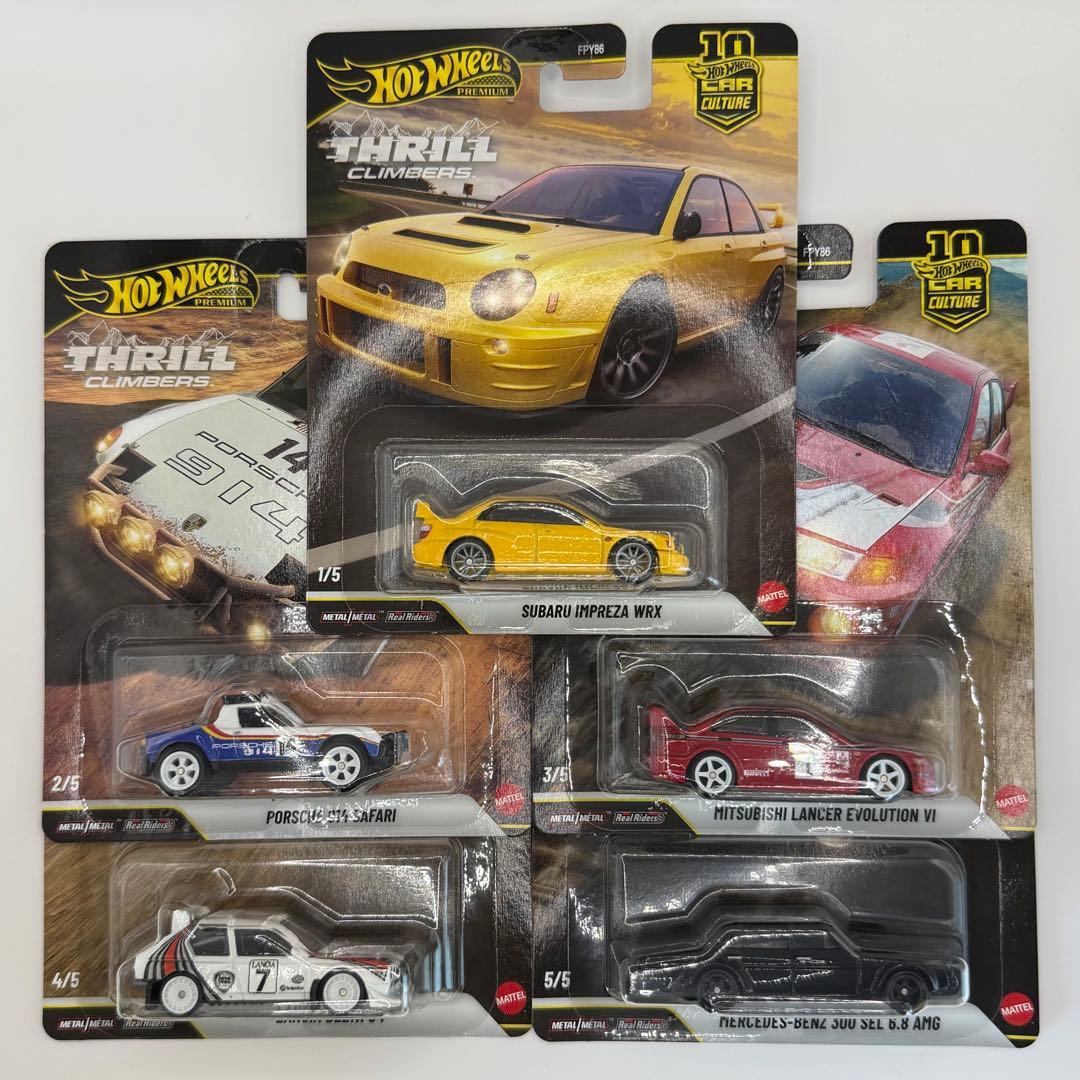 【ホットウィール】スリルクライマーズ 5台セット カーカルチャー 日本未発売 ホットウィール】スリルクライマーズ 5台セット カーカルチャー 日本未