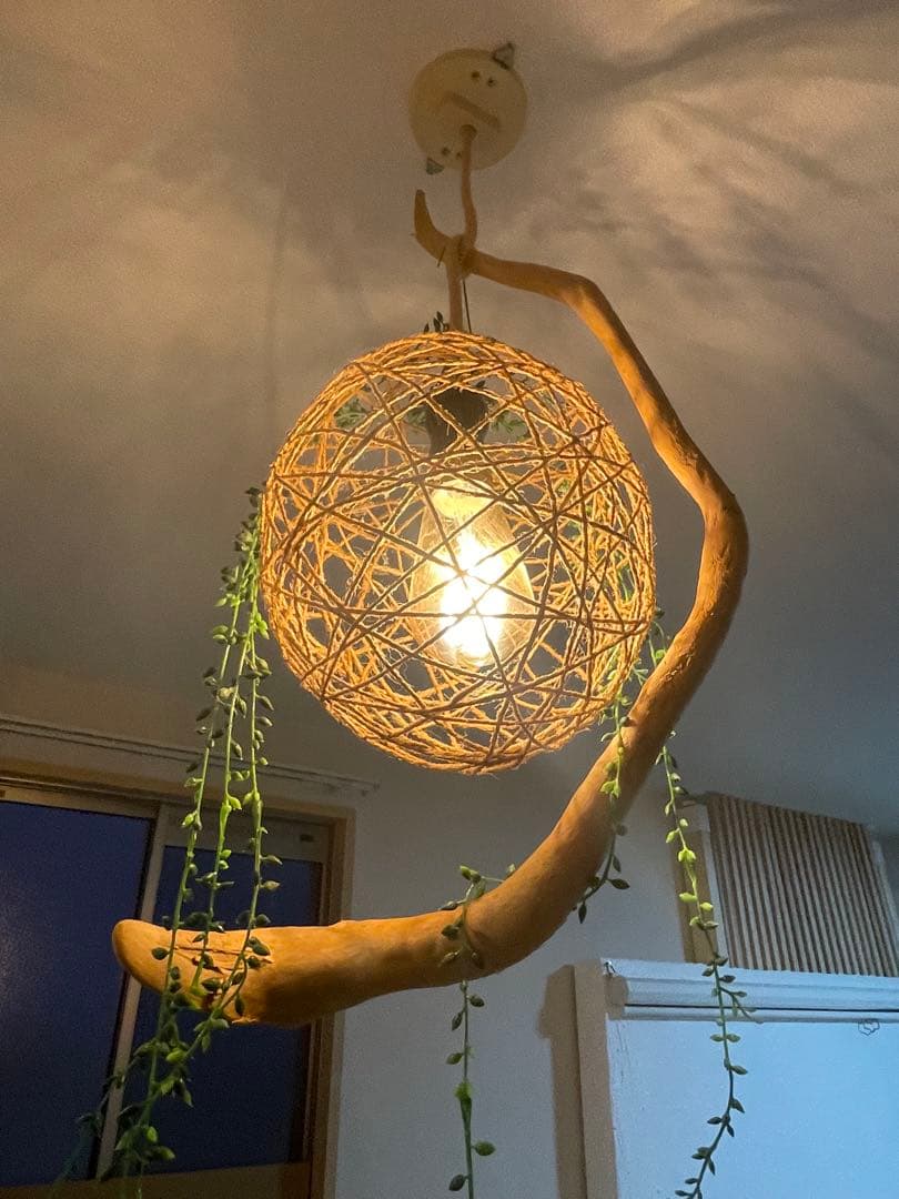 送料込み！流木の天井照明 ペンダントライト ドリフトウッド 1灯 （ 照明 おしゃれ 北欧 流木