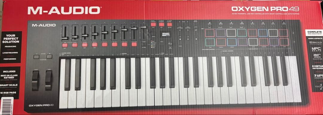M-AUDIO OXYGEN PRO 49 MIDIキーボード M-Audio Oxygen Pro 49 – United States