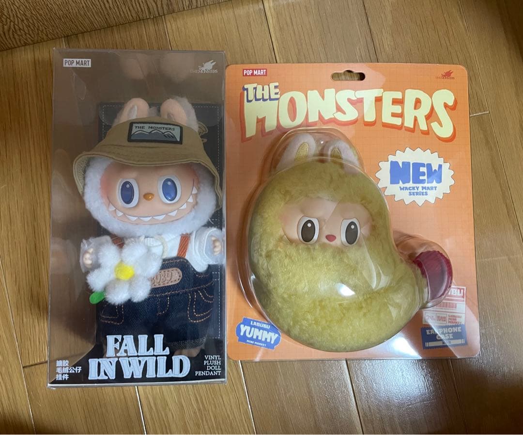 Wacky Mart 「Fall in Wild」2個セット 🆕THE MONSTERS FALL IN WILD シリーズ ぬいぐるみ38cm 🆕THE MONSTERS