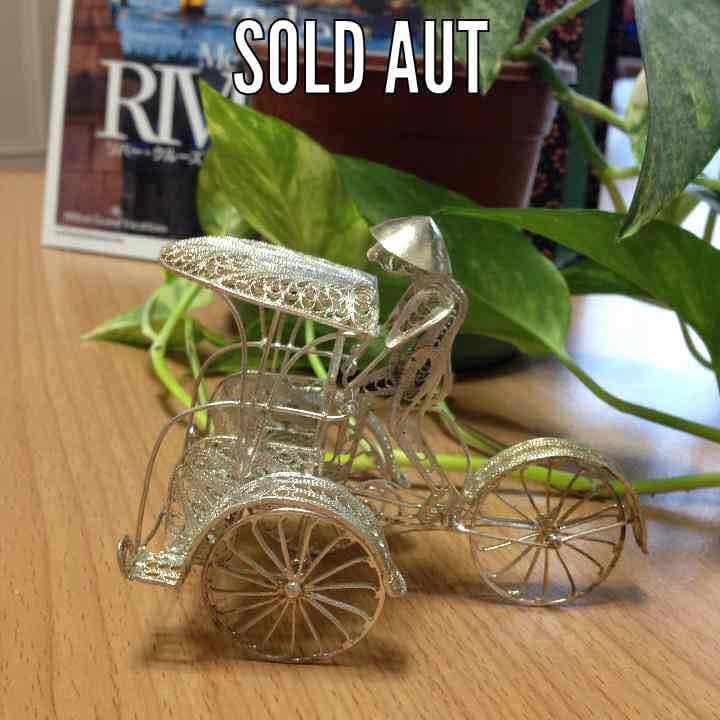 SOLD AUT アジアン 雑貨 自転車に乗る人 団塊夫婦の東南アジア縦断の旅・2023ーマレーシア（1）ストリート