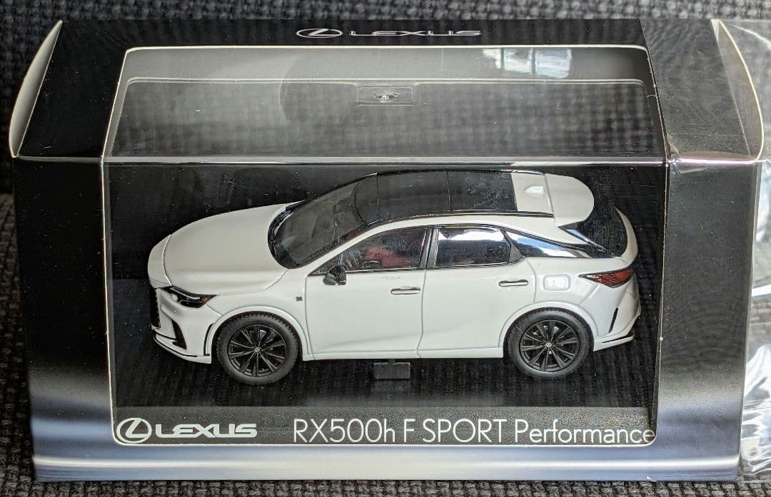 京商 LEXUS RX 500h 1/43 ミニカー ホワイトノーヴァ レクサス Amazon | 京商オリジナル 1/43 レクサス RX 500h F SPORT