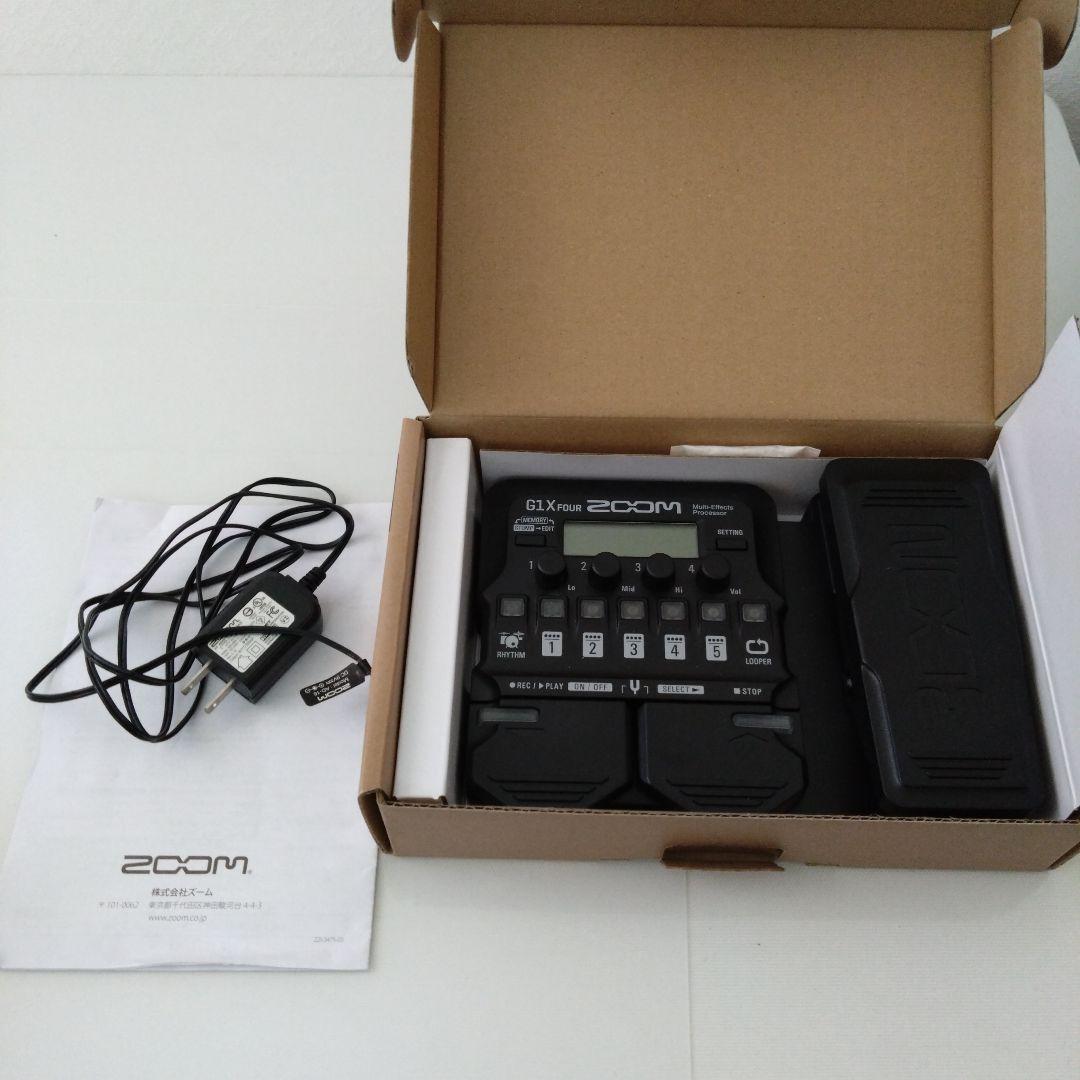 ZOOM G1X FOUR アダプター付き Amazon | ZOOM / G1X FOUR -純正ACアダプター付- ギター用マルチ