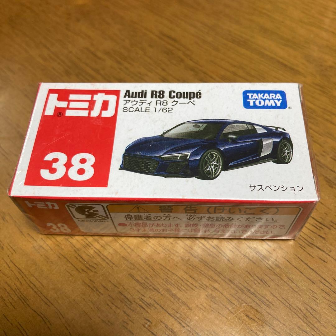 725‼️トミカ38 Audi R8 Coupe スケール1/62 38 - メルカリ