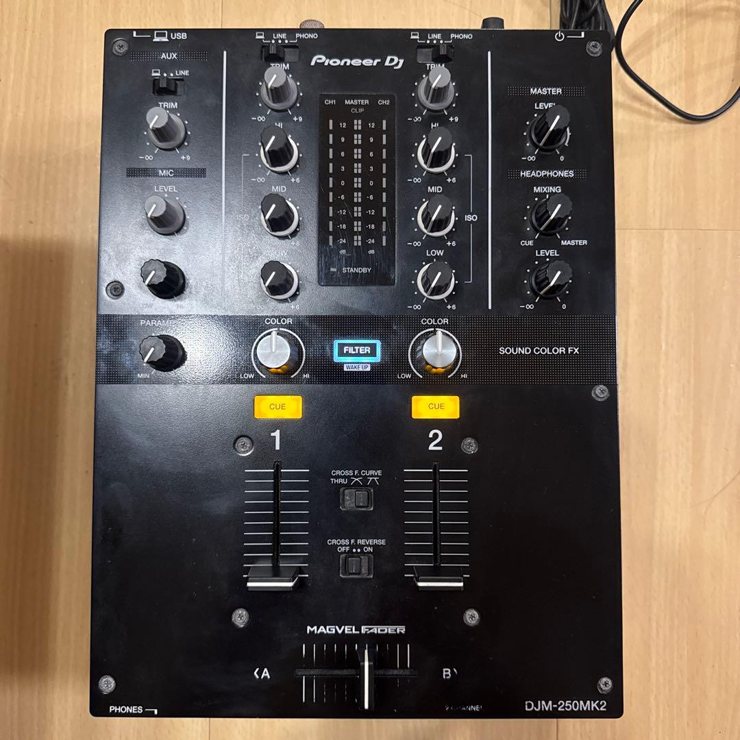 DJ機材 DJM-250MK2 DJ機材レンタル 東京 Pioneer DJM250MK2