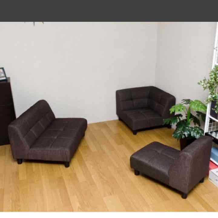 送料無料！コーナーソファー三点セット コーナー ソファセット 3点セット ハイバック リクライニング ホット